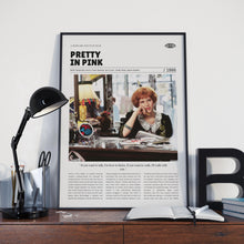 Pretty in Pink, Howard Deutch, Retro Movie Poster, Custom Movie Poster Print 4421168777