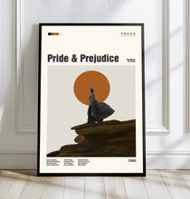 Pride & Prejudice Poster, Mid-Century Modern Art, Minimalist Movie Print 4444544912