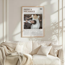 Pride & Prejudice, Joe Wright, Retro Movie Poster, Custom Movie Poster 4421168623