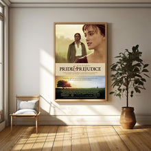 Pride and Prejudice--Movie Poster,High Quality Canvas Print, Wall Art, Room Decor, Art Poster For Gift Unframed 1800076369