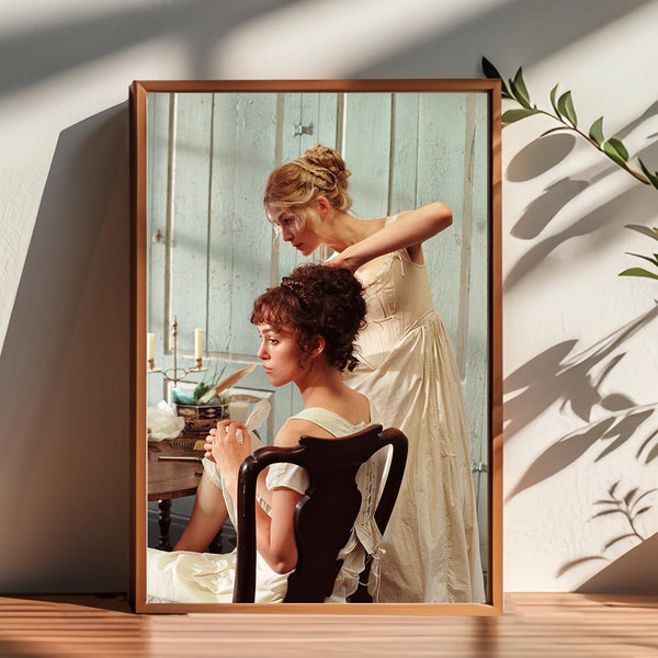 Pride and Prejudice Movie Poster, Handmade Canvas Wall Art 1868641311