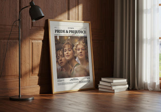 Pride and Prejudice Poster, Keira Knightley Poster, Matthew Macfadyen Poster, Joe Wright Film Print, Love Movie Poster, Movie Wall Art Idea 4340673633
