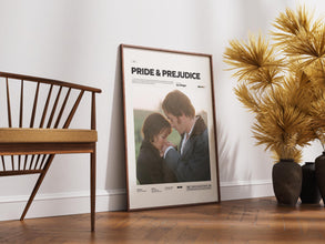 Pride and Prejudice Poster, Keira Knightley and Matthew Macfadyen Poster, Love Movie Pride and Prejudice Poster Print, Movie Wall Decor Idea 1898216917