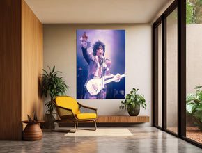 Prince Rogers Nelson Canvas Art, Iconic Live Performance Framed Poster, Perfect Music Lover Gift 1817863792