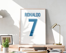 Cristiano Ronaldo Iconic Jersey Wall Art 1413379943