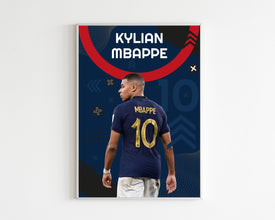 Kylian Mbappe Poster, Large Sport Decoration 1426660514
