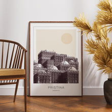 Pristina Poster Print, Pristina Travel Poster, Pristina Minimalistic Wall Art, Pristina, Kosovo 1868249646