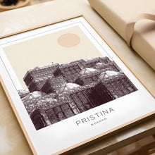 Pristina Poster Print, Pristina Travel Poster, Pristina Minimalistic Wall Art, Pristina, Kosovo 1868249646