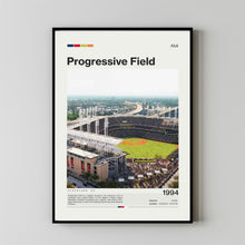 Progressive Field Poster, Cleveland Guardians Poster Print, MLB Stadium Poster, Baseball Fan Gift Print