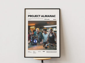 Project Almanac Poster, Jonny Weston and Sofia Black-D'Elia Poster, Time Travel Movie Print, Dean Israelite's Project Almanac Print 4318255451