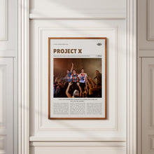 Project X, Nima Nourizadeh, Retro Movie Poster, Custom Movie Poster Print 4421172586