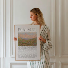 Psalm 121 Landscape Painting Christian Scripture Wall Art (Digital Download) 1877006971