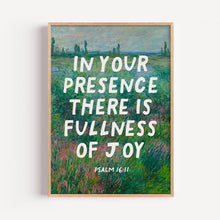 Psalm 1611 Print  In Your Presence There Is Fullness of Joy  Christian Wall Art  Colorful Scripture Printable  Bible Verse Art 4307767184 5339