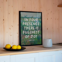 Psalm 1611 Print  In Your Presence There Is Fullness of Joy  Christian Wall Art  Colorful Scripture Printable  Bible Verse Art 4307767184 5339