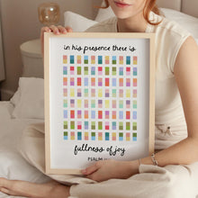 Psalm 1611 Wall Art, Christian Abstract Decor, Colorful Scripture Poster, Trendy Bible Verse Print, Digital Download, Fullness of Joy Print 1884243074 1254