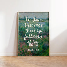 Psalm 16 Landscape Art Print Christian Scripture Poster (Digital Download) 1823646521