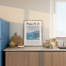 Psalm 23 Coastal Print Christian Bible Verse Wall Art (Digital Download) 1757029956