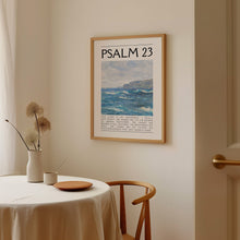 Psalm 23 Coastal Print Christian Bible Verse Wall Art (Digital Download) 1757029956