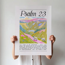 Psalm 23 Poster Christian Bible Verse Wall Art (Printed & Shipped) 1867803378