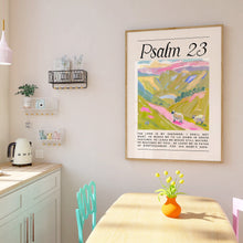 Psalm 23 Sheep Watercolor Painting Christian Wall Art (Digital Download) 1695791787
