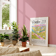 Psalm 23 Sheep Watercolor Painting Christian Wall Art (Digital Download) 1695791787