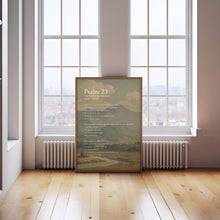 Psalm 23 Vintage Landscape Print Christian Bible Verse (Digital Download) 1584600747 9201