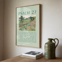 Psalm 27 Poster Sage Green Christian Wall Art (Digital Download) 1884908505