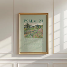 Psalm 27 Poster Sage Green Christian Wall Art (Digital Download) 1884908505