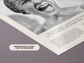 Psycho (1960) Classic Film Poster  Janet Leigh  Alfred Hitchcock  Halloween Decor  Wall Art Gift  Digital Download & Print Option 1782509835