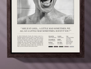 Psycho (1960) Classic Film Poster  Janet Leigh  Alfred Hitchcock  Halloween Decor  Wall Art Gift  Digital Download & Print Option 1782509835