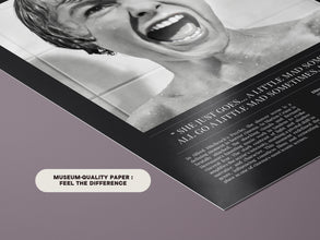 Psycho (1960) Classic Film Poster  Janet Leigh  Alfred Hitchcock  Halloween Decor  Wall Art Gift  Digital Download & Print Option 1782509835
