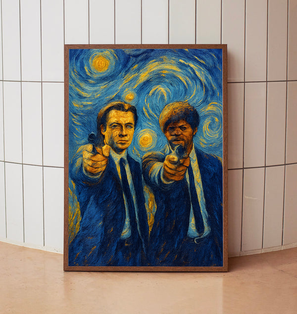 Pulp Fiction 1994 Poster Art Print Movie Posters Gift for Movie lovers 1