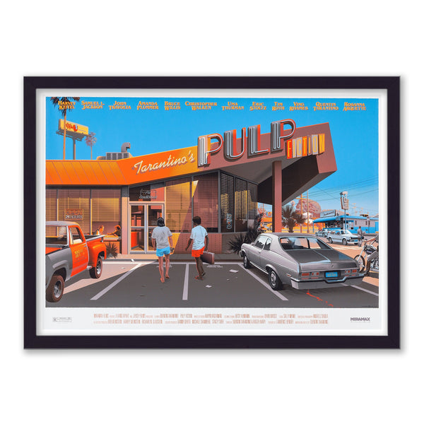 Pulp Fiction Diner Reimagined Movie Poster 1716921728