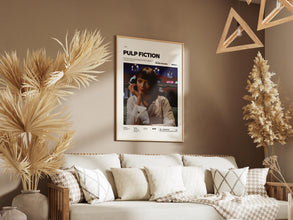 Pulp Fiction Film Poster, Tarantino's Cult Movie Poster Print, Uma Thurman Poster, Cinematic Wall Decor Idea, Printable Wall Art 1873896720