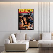 Pulp Fiction Movie Poster, Classic Quentin Tarantino Cinematic Print, Cult Crime Thriller Wall Art Glossy Large Format, Decor Perfect Gift 4295785757