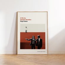 Pulp Fiction print - Movie poster, retro, mid century modern, vintage art print, minimalist 1169401407