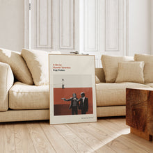 Pulp Fiction print - Movie poster, retro, mid century modern, vintage art print, minimalist 1169401407