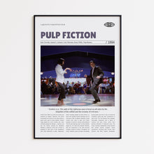 Pulp Fiction, Quentin Tarantino, Retro Movie Poster, Custom Movie Poster 4421170275
