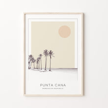 Punta Cana Poster Print, Punta Cana Travel Poster, Punta Cana Minimalistic Wall Art, Punta Cana, Dominican Republic 1868246788