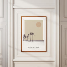 Punta Cana Poster Print, Punta Cana Travel Poster, Punta Cana Minimalistic Wall Art, Punta Cana, Dominican Republic 1868246788