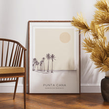 Punta Cana Poster Print, Punta Cana Travel Poster, Punta Cana Minimalistic Wall Art, Punta Cana, Dominican Republic 1868246788