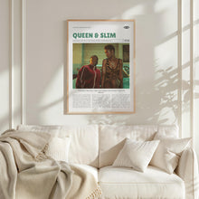 Queen & Slim, Melina Matsoukas, Retro Movie Poster, Custom Movie Poster Print 4421173398