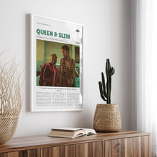 Queen & Slim, Melina Matsoukas, Retro Movie Poster, Custom Movie Poster Print 4421173398
