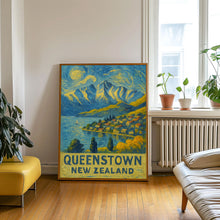 Queenstown New Zealand Print Wall Art, Queenstown Poster, Queenstown Wall Art, New Zealand Travel Print, New Zealand Travel Gift