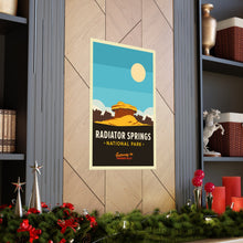 Radiator Springs Travel Poster, Disney CARS Poster, Disney Cars Wall Art, Lightning McQueen Art Print, Retro Print, Disney Art, Disney Gift 1526503647