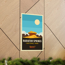 Radiator Springs Travel Poster, Disney CARS Poster, Disney Cars Wall Art, Lightning McQueen Art Print, Retro Print, Disney Art, Disney Gift 1526503647