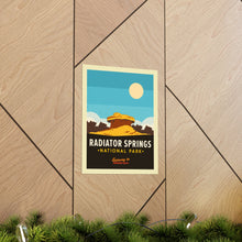 Radiator Springs Travel Poster, Disney CARS Poster, Disney Cars Wall Art, Lightning McQueen Art Print, Retro Print, Disney Art, Disney Gift 1526503647