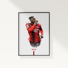 Rafael Leao AC Milan Poster Serie A Football Wall Art 1787336161