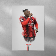 Rafael Leao AC Milan Poster Serie A Football Wall Art 1787336161