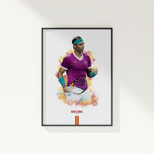 Rafael Nadal Poster Tennis Wall Art 1762852078